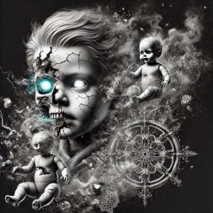 other-dark tattoo design ideas contrasting colors unnatural embodying strength