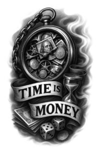hobby – tattoo design ideas free ai generated – realism-emotional-depth – for-knee – Gallery: other-hobby-inkby-ai
