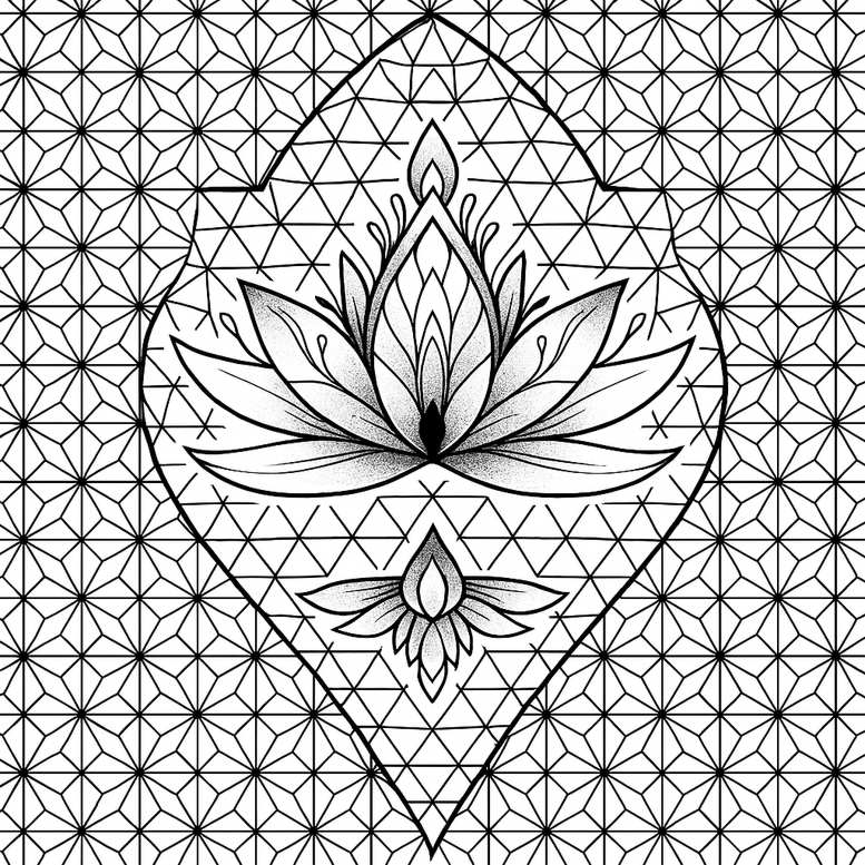pattern-tattoo-design – tattoo design ideas free ai generated – angular-form – for-hand – Gallery: pattern-inkby-ai