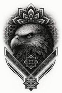 pattern-tattoo-design – tattoo design ideas free ai generated – barber-pole – for-foot – Gallery: pattern-inkby-ai