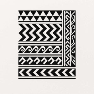 pattern-tattoo-design – tattoo design ideas free ai generated – biker – for-thigh – Gallery: pattern-inkby-ai