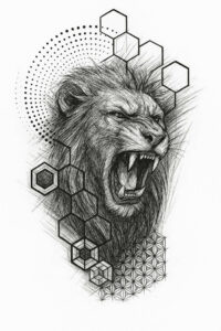 pattern-tattoo-design – tattoo design ideas free ai generated – geodesic – for-inner-arm – Gallery: pattern-inkby-ai