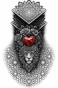 pattern-tattoo-design – tattoo design ideas free ai generated – layered-geometry – for-wrist – Gallery: pattern-inkby-ai