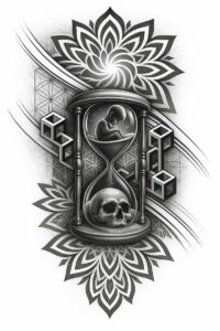 pattern-tattoo-design – tattoo design ideas free ai generated – orbital-pattern – for-abdomen – Gallery: pattern-inkby-ai