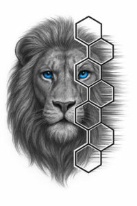 pattern tattoo design ideas balance delicate symbol of courage