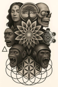 pattern tattoo design ideas repetitive shapes repeated shapes for lower back
