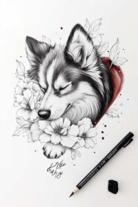 pets-tattoo-ideas – tattoo design ideas free ai generated – basic – for-abdomen – Gallery: pets-inkby-ai