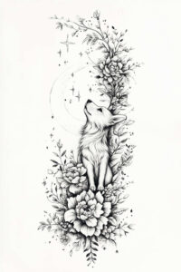 pets-tattoo-ideas – tattoo design ideas free ai generated – compact – for-neck – Gallery: pets-inkby-ai