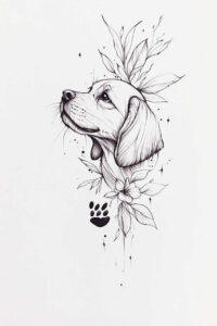 pets-tattoo-ideas – tattoo design ideas free ai generated – concise – for-full-back – Gallery: pets-inkby-ai