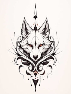 pets-tattoo-ideas – tattoo design ideas free ai generated – discreet-mark – for-full-back – Gallery: pets-inkby-ai