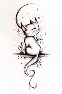pets-tattoo-ideas – tattoo design ideas free ai generated – few-strokes – for-palm – Gallery: pets-inkby-ai