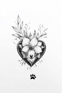 pets-tattoo-ideas – tattoo design ideas free ai generated – micro-art – for-lower-back – Gallery: pets-inkby-ai