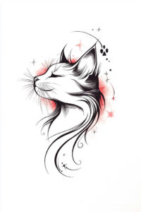 pets-tattoo-ideas – tattoo design ideas free ai generated – miniature – for-upper-back – Gallery: pets-inkby-ai