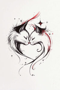 pets-tattoo-ideas – tattoo design ideas free ai generated – no-excess – for-scapula – Gallery: pets-inkby-ai