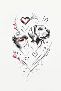 pets-tattoo-ideas – tattoo design ideas free ai generated – no-fill – for-hand – Gallery: pets-inkby-ai