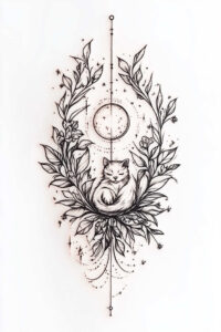pets-tattoo-ideas – tattoo design ideas free ai generated – plain – for-stomach – Gallery: pets-inkby-ai