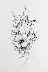 pets-tattoo-ideas – tattoo design ideas free ai generated – pristine – for-wrist – Gallery: pets-inkby-ai