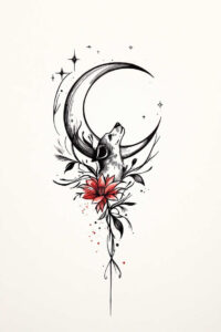 pets-tattoo-ideas – tattoo design ideas free ai generated – pure-shape – for-sternum – Gallery: pets-inkby-ai