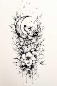 pets-tattoo-ideas – tattoo design ideas free ai generated – quiet – for-ribs – Gallery: pets-inkby-ai