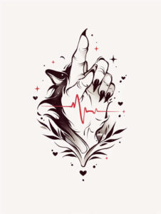 pets-tattoo-ideas – tattoo design ideas free ai generated – simple-form – for-fingers – Gallery: pets-inkby-ai