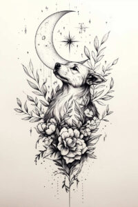 pets-tattoo-ideas – tattoo design ideas free ai generated – simple-icon – for-arm – Gallery: pets-inkby-ai