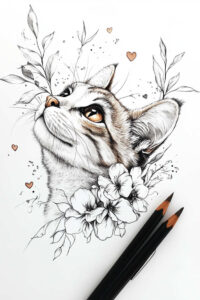 pets-tattoo-ideas – tattoo design ideas free ai generated – small-detail – for-hip – Gallery: pets-inkby-ai