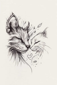 pets-tattoo-ideas – tattoo design ideas free ai generated – subtle-shape – for-hand – Gallery: pets-inkby-ai