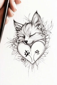 pets tattoo design ideas Realism skin realism cat for knee
