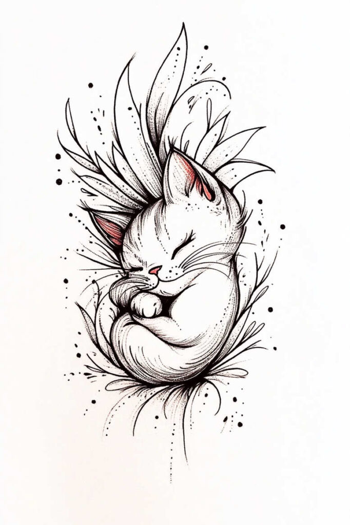 pets tattoo design ideas classic motifs cat meaning endurance