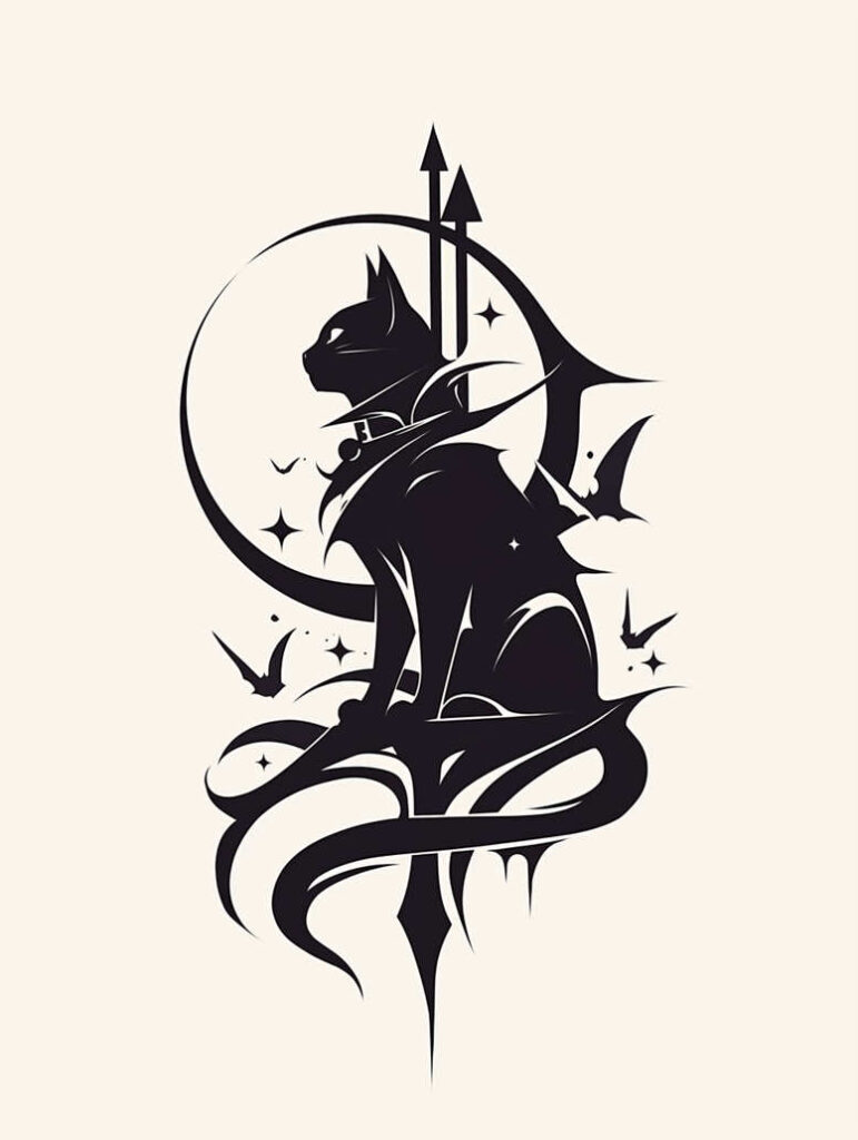 pets tattoo design ideas subtle highlights companion animals for back