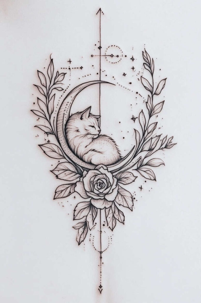 pets tattoo design ideas Realism realistic wrinkles detail for upper thigh