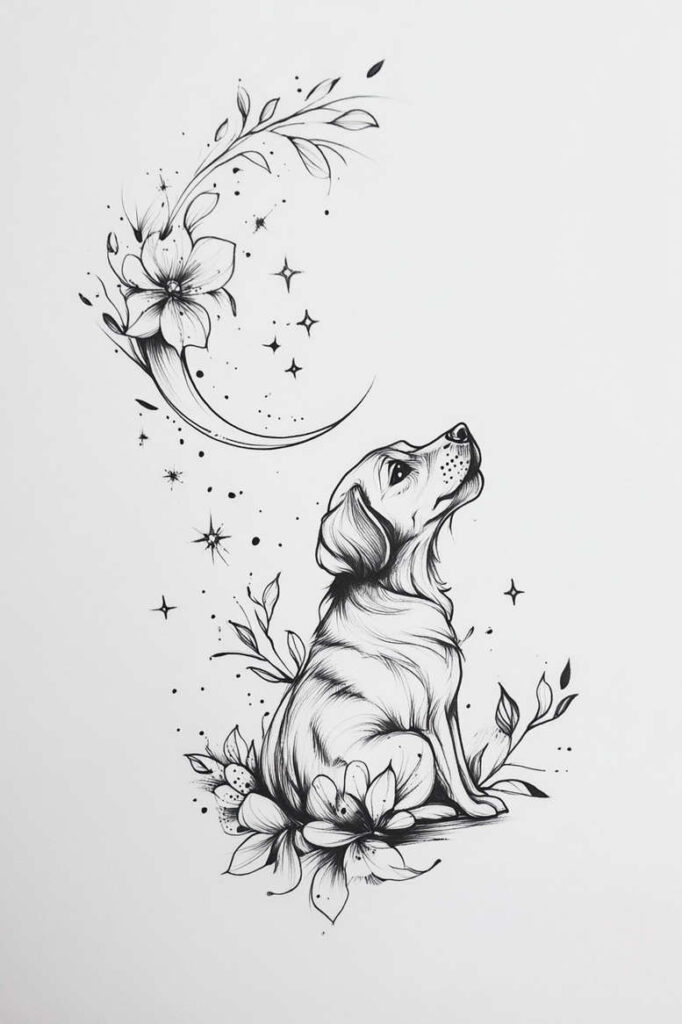 pets tattoo design ideas Surrealism unreal favorite symbolising perseverance