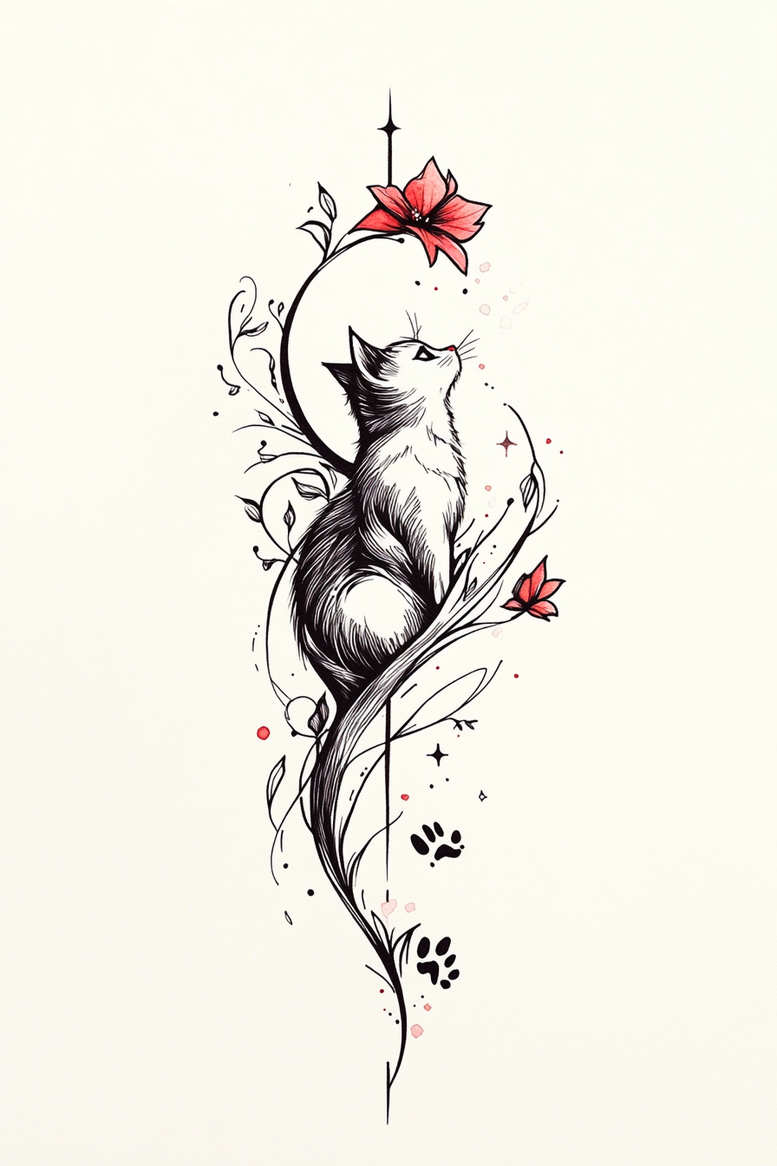 pets tattoo design ideas close-up friendly embodying courage