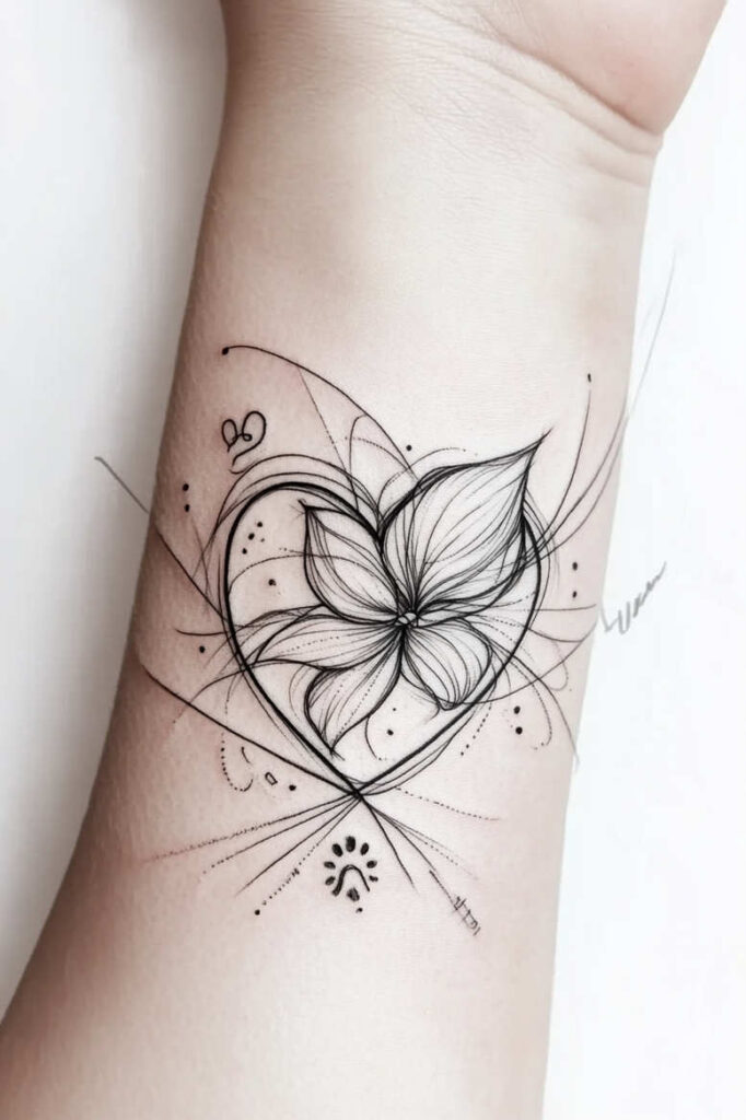 pets tattoo design ideas true rendering friendly for upper chest