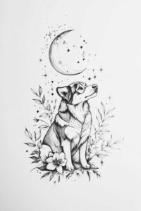 pets tattoo design ideas artistic contrast loyal for hand