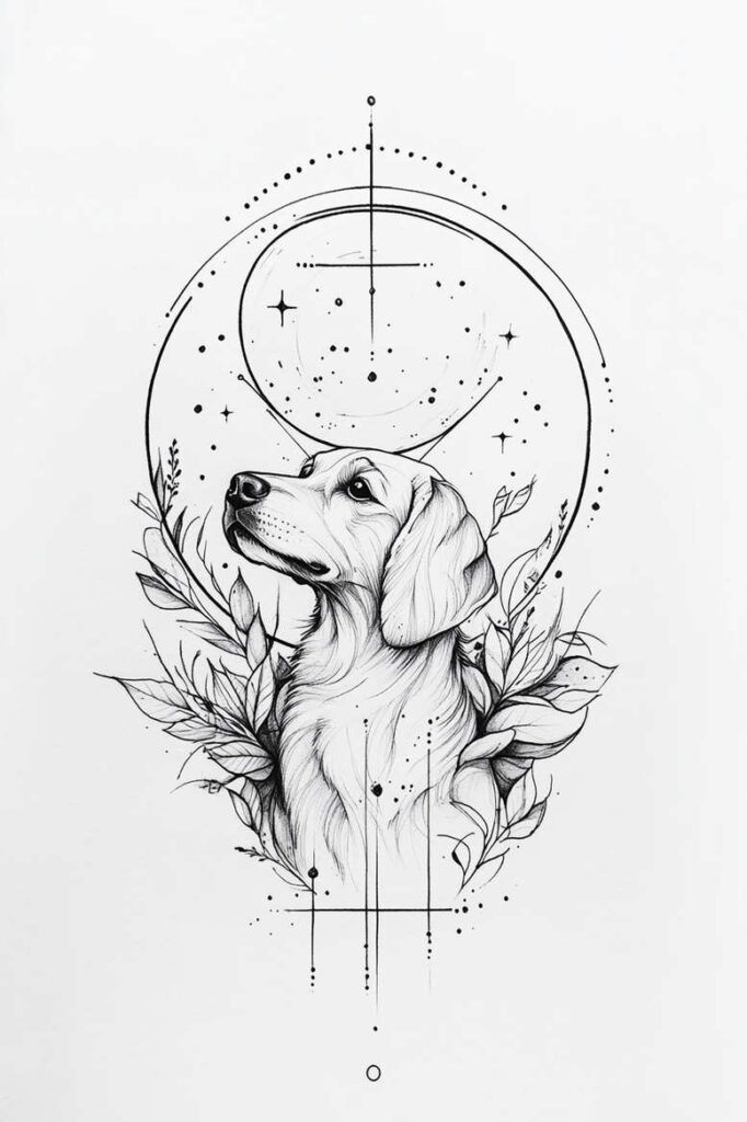 pets tattoo design ideas Realism crisp detail natural details for upper shoulder