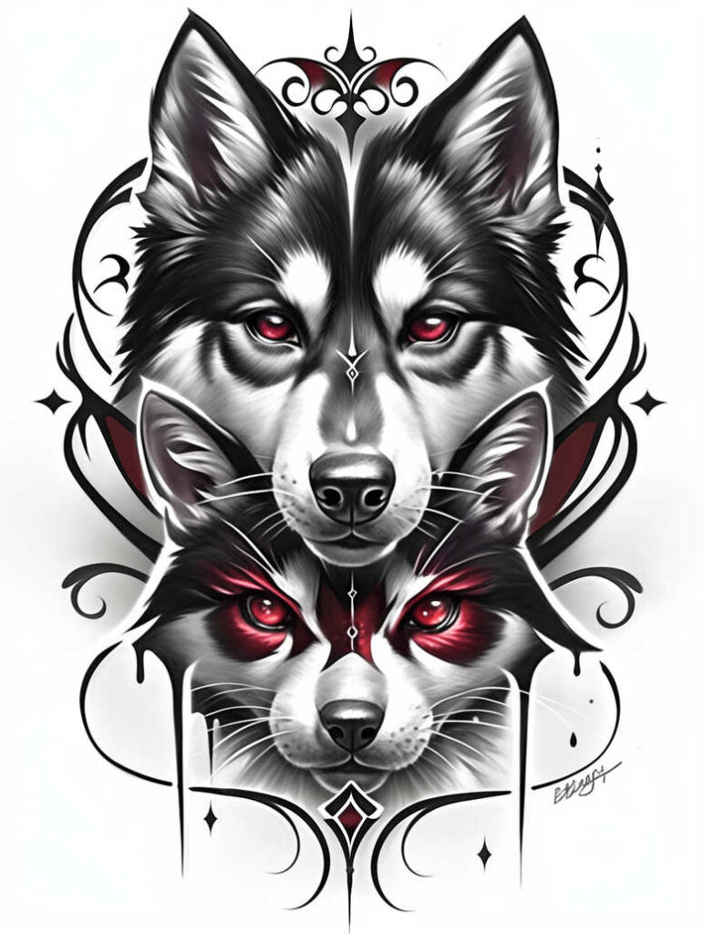 pets tattoo design ideas high-key pets symbol of courage