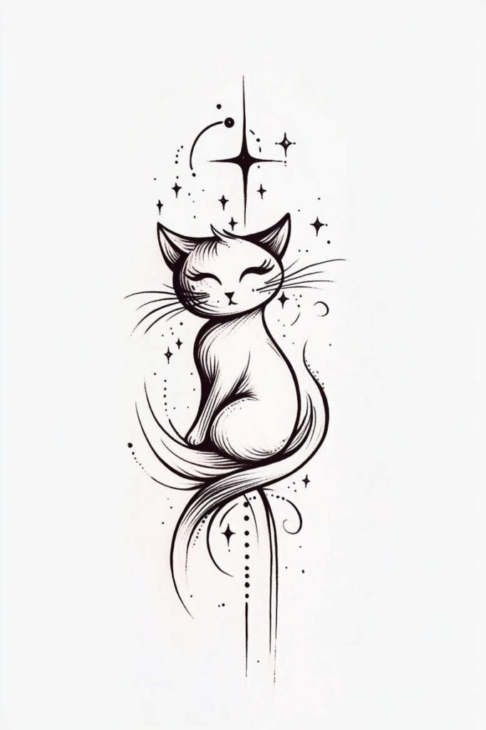 pets tattoo design ideas precise lines portrait embodying determination