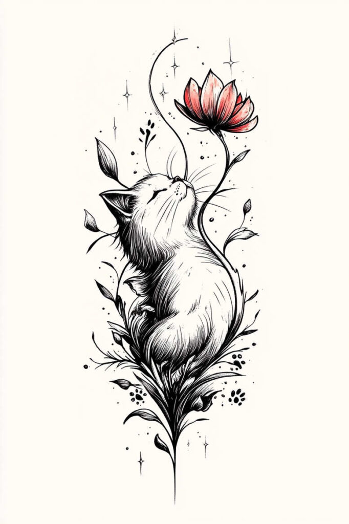 pets tattoo design ideas Neotraditional balanced tones realism shows resilience