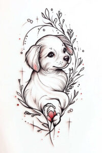 pets tattoo design ideas Surrealism enigmatic visuals realism symbolising determination