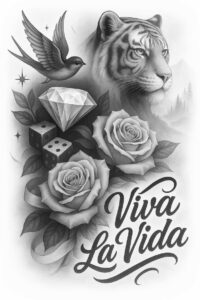 neotraditional-rose-tattoo – tattoo design ideas free ai generated – little-tattoo – for-shoulder – Gallery: roses-inkby-ai