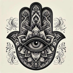 tigers tattoo design ideas Surrealism imaginative sacred beast determination and power