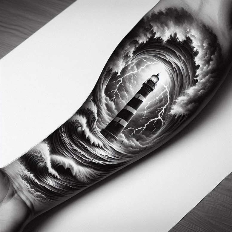 discoveries-surrealism-mystical-for-nape – tattoo design ideas free ai generated – Gallery: travels-inkby-ai