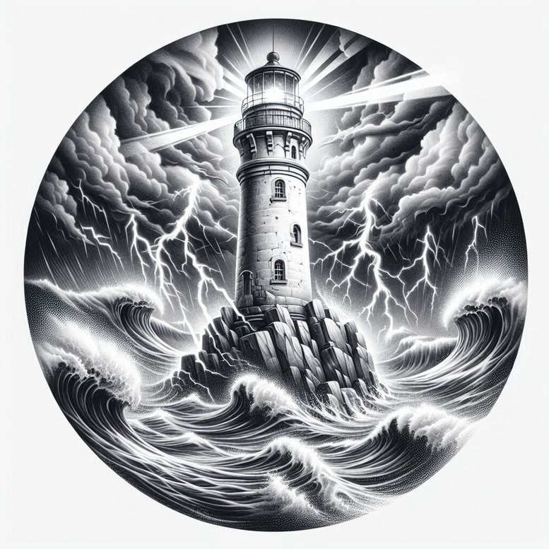 long-journeys-neotraditional-deep-blacks-for-foot – tattoo design ideas free ai generated – Gallery: travels-inkby-ai