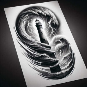 travels tattoo design ideas dotwork foreign path for shin