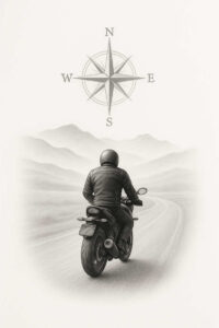 travels tattoo design ideas Realism realistic dimension inner compass for shin