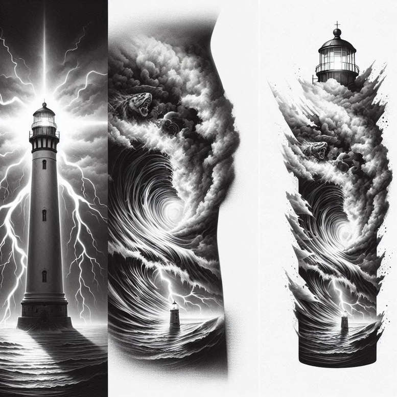 travels tattoo design ideas quiet scenic mark for forearm