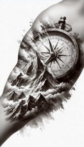 short-trips-surrealism-visual-paradox-for-inner-arm – tattoo design ideas free ai generated – Gallery: travels-inkby-ai