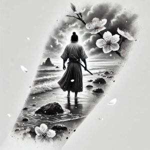 protection-symbols-tattoo-neotraditional-soft-blending-for-behind-ear – tattoo design ideas free ai generated – Gallery: warriors-asia-inkby-ai