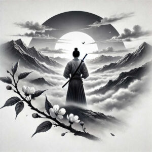 warriors-asia tattoo design ideas Realism textured skin cultural power shows endurance